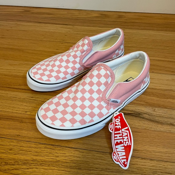 Vans Asher Pink and White Checkered Board - Picture 5 of 7